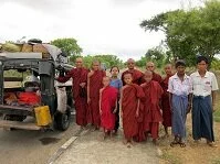 Burmese Culture - Monks