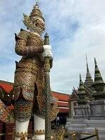 Thai Architecture - Grand Palace in Bangkok