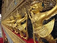 Thai Architecture - Grand Palace in Bangkok