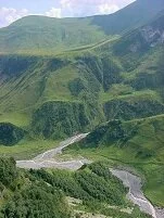 Georgian Geography - Caucus Mountains