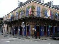 American Architecture - French Quarter in New Orleans