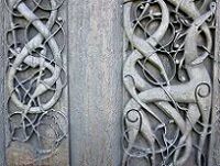 Ornes, Norway - Details on Urnes Stave Church