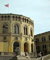 Oslo, Norway - Parliment (Stortinget)