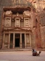 Jordanian Architecture - Treasury in Petra