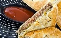 Australian Food - Bacon & cheese steak pie