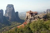 Greek Architecture - Meteora Monastery