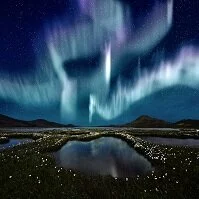 Icelandic Geography - Northern lights