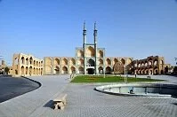 Iranian Architecture - Mosque in Yazd