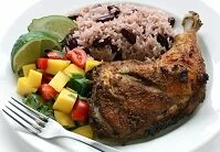 Jamaican Food - Jerk chicken