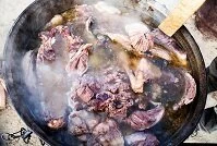 Kazakh Food - Sheep soup