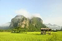 Lao Geography - Karst peaks