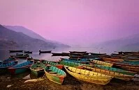 Nepalese Culture - Boats on Phewa Lake