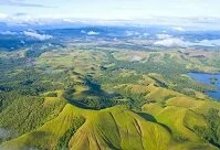 Papua New Guinean Geography - View from the air