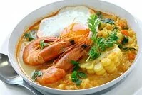 Peruvian Food - Chupe de camarones