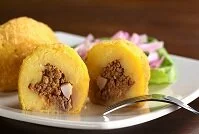 Peruvian Food - Papa rellena