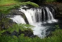 Samoan Geography - Waterfall