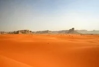 Saudi Geography - Red sands in the desert