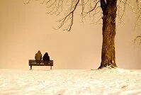 Serbian Culture - On a bench in Belgrade