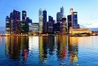 Singapore Geography - Sky scrapers