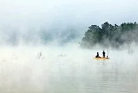 South Korean Culture - Fishing in the mist