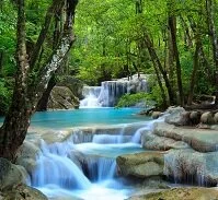 Thai Geography - Erawan Waterfalls