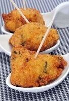 Trinidadian and Tobagonian Food - Cod fritters